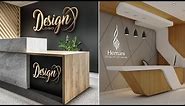 100 Best Office Reception Designs | Modern Office Reception Desks Interior Decoration ideas