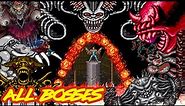 Evolution of Contra 1 - 4 : All Bosses No Damage