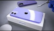 iPhone 12 Purple Unboxing - ASMR