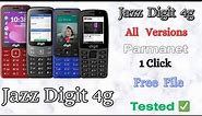 Jazz Digit 4G All Version Unlock File | Jazz digit 4g All network Unlock