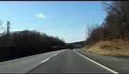 Pennsylvania Turnpike - Northeast Extension (Interstate 476 Exits 131 to 122) southbound