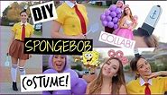 DIY Spongebob Halloween Costume, Makeup & Party Decor!