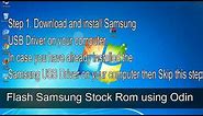How to Samsung Galaxy S8 Plus SM G955F Firmware Update (Fix ROM)
