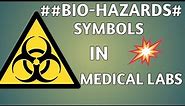 BIO HAZARDS AND THEIR SYMBOLS / SIGNS IN MEDICAL LABS