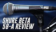 Shure Beta 58A Dynamic Mic Review / Test
