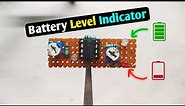 How to make simple 12v battery level indicator ; Battery Full & Battery Low Indicator