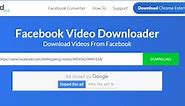 Free Facebook Video Downloader for PC in Windows 10/8/7