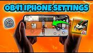 Free Fire iPhone Best Settings for EASY Headshots | iphone dpi free fire