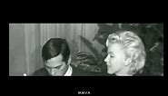 Marilyn Monroe On Photographer Milton H Greene - Footage At Airport 1956