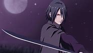 Uchiha Sasuke Katana Mangekyou Sharingan Live Wallpaper - MoeWalls