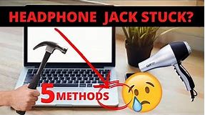 Something stuck in headphone jack laptop [5 Methods] | Laptop | Android | iPhone | ThePhilipEffect