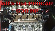 Alfa Romeo 164 PROCAR - V10 630 HP at 13500 RPM, 750 KG - FASTEST ALFA EVER!