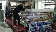 Roll To Roll Fabric Heat Press Sublimation Transfer Printing Machine