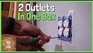 How to Wire 2 Outlets In One Box | Wiring a Double Receptacle the Correct Way