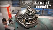 Samurai Face mask DIY build