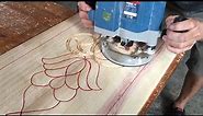 Amazing Ideas for New Wood Carving Design - How to Carve Textures on Wood