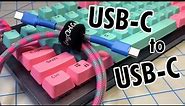 DIY USB C to C Cables for Mechanical Keyboards
