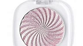 Cream Highlighter Makeup Palette, Glow Highlighters Makeup Powder, Suit for Cheeks, Body, Eyeshadow, Silver Light Pink Rose Gold Purple Champagne, Vegan, Talc Free (02)