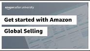 Get started with Amazon Global Selling