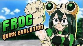 Tsuyu Asui (Froppy) Frog Quirk Evolution! - My Hero Academia