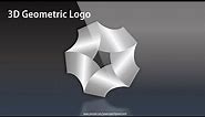 17.Design 3D Geometric Logo in Powerpoint|PowerPoint Presentation|Graphic Design|Free Template