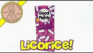 Good and Plenty Licorice Candy - USA Candy Tasting Review