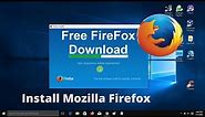 How to Download and Install Mozilla Firefox on Windows 10