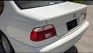 2001 BMW e39 525i Alpine White FOR SALE 89k CLEAN 5 series 528i 530i 540i