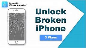 How to Unlock iPhone with Cracked/Broken Screen 2024