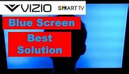 Vizio tv Blue Screen But Doesn't Shut Off || Common Vizio TV Problems & Solution