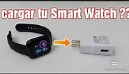smartwatch problema con la carga // como cargar smart watch