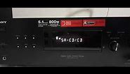 SONY STR K700 5.1 CHANNEL DIGITAL AUDIO HOME THEATER STEREO AMPLIFIER TESTED *