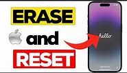 How to RESET iPhone FAST (All Models - iOS 17 Included!)