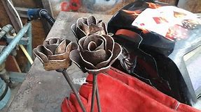 How to make metal roses