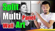 How to create multi panel wall art design using photoshop (SL Beam)