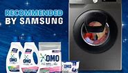 OMO’s Auto detergents are recommended by Samsung