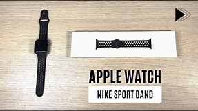[Unboxing] Nike Sport Band (Black/Black) for Apple Watch - 4K