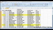 HOW TO ARRANGE STUDENT RECORD ACCORING TO NAMES Alphabetical order