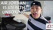 Air Jordan 15 Stealth Unboxing