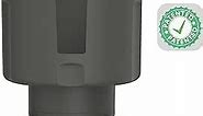 Car Cup Holder Expander, Adjustable Expandable Insert Extender, Automotive Adapter Holds Hydro-Flask, Yeti, Nalgene, Large (32 40 oz) Water Bottles, Big Drinks - Universal Auto Vehicle (Gray)