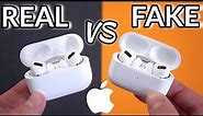 FAKE VS REAL Apple AirPods Pro - Buyers Beware! Real ANC, Perfect Clone!
