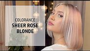 Sheer Rose Blonde Hair Color Tutorial | Colorance | Goldwell Education Plus