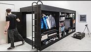INCREDIBLE BEDROOM AND SPACE SAVING FURNITURE FOR SMALL SPACES