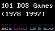 101 MS DOS GAMES (1978-1997)