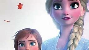 [Mobile] Anna and Elsa wind in hair (Frozen 2 Animated Wallpaper)