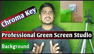 How to Create a Professional Green Screen Studio at Home! #chromakey