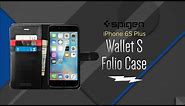 Spigen Black iPhone 6S Plus Wallet S Case SGP10918 - Overview