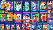 FRAG Pro Shooter Free Unlock All 102 Characters!🎯 & Quick Rank Legendary Card's