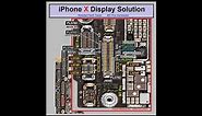 apple iphone X disassembly motherboard schematic diagram service ways ic solution update link mp4 m
