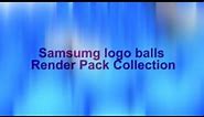 Samsumg logo Balls Render Pack Collection